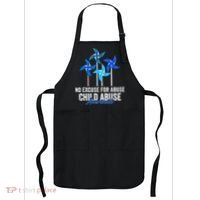 Rainbow We Wear Blue Child Abuse Prevention Month Awareness Apron thumb 0