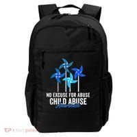 Rainbow We Wear Blue Child Abuse Prevention Month Awareness Backpack thumb 0