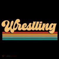 Retro Wrestling Wrestling Ornament thumb 1