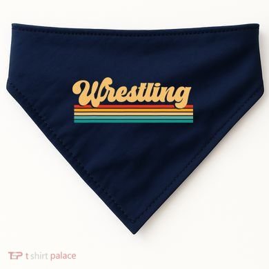 Retro Wrestling Wrestling USA-Made Doggie Bandana