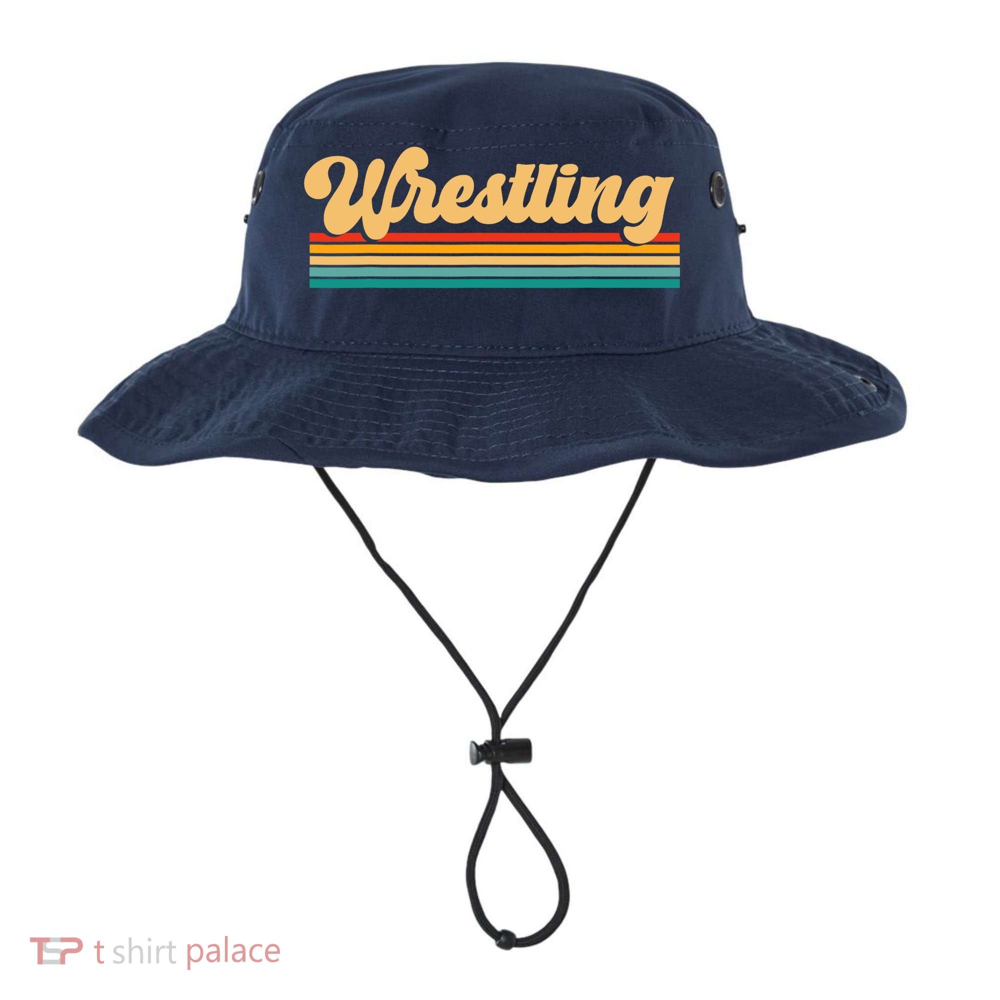 Retro Wrestling Wrestling Bucket Hat