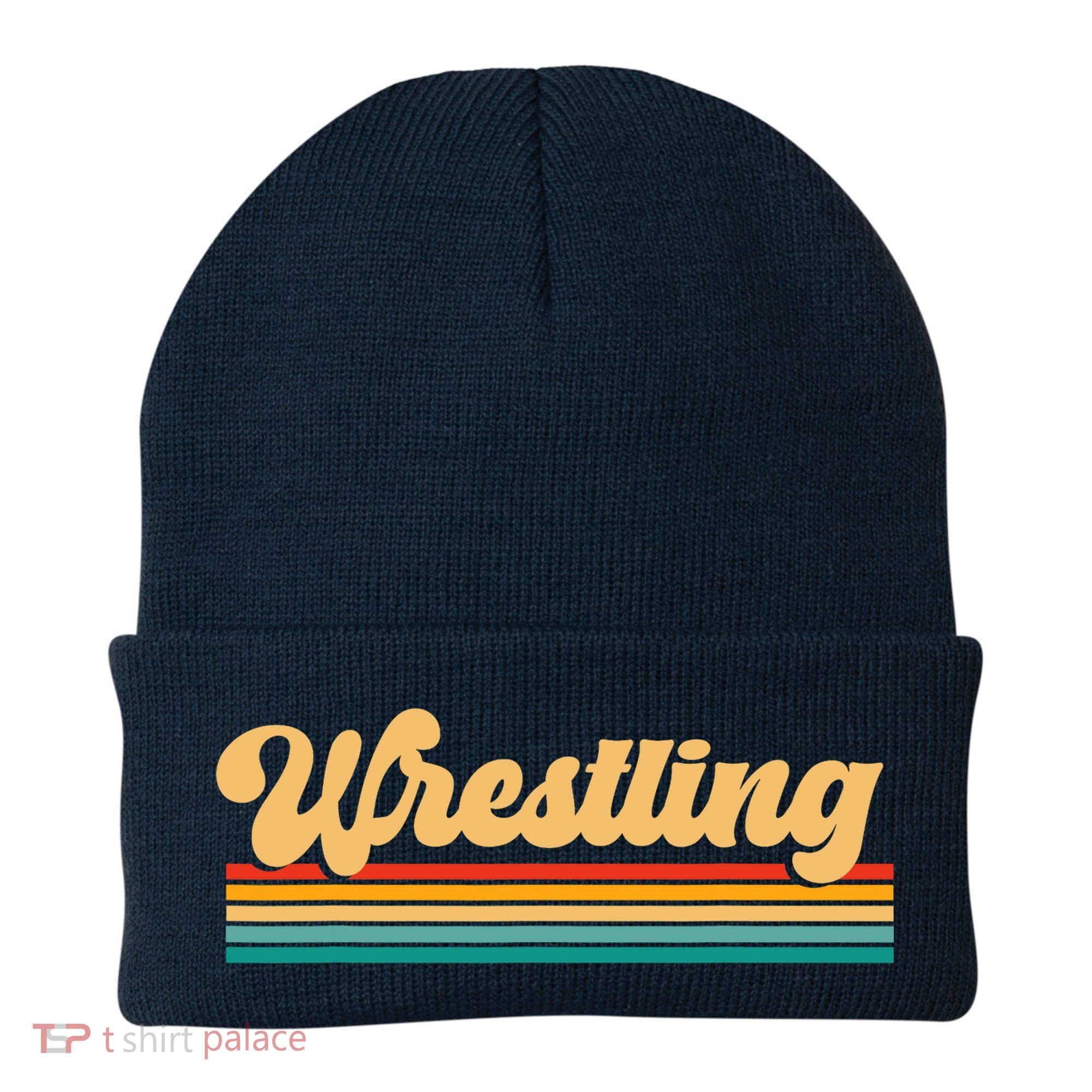 Retro Wrestling Wrestling Beanie