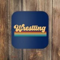Retro Wrestling Wrestling Coaster thumb 0