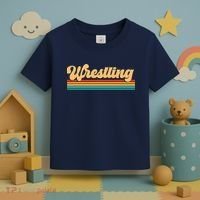 Retro Wrestling Wrestling Toddler T-Shirt thumb 3
