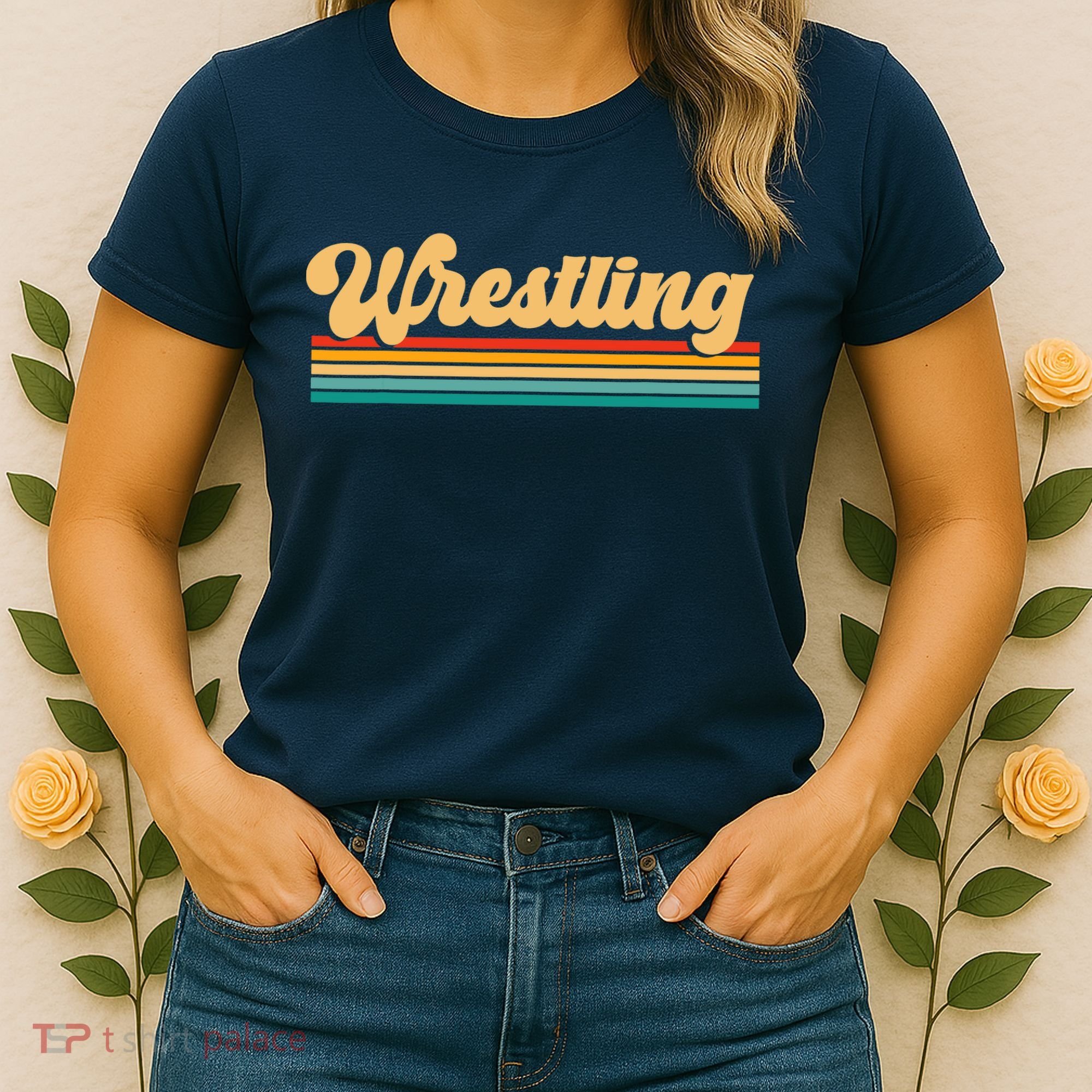 Retro Wrestling Wrestling Women's T-Shirt
