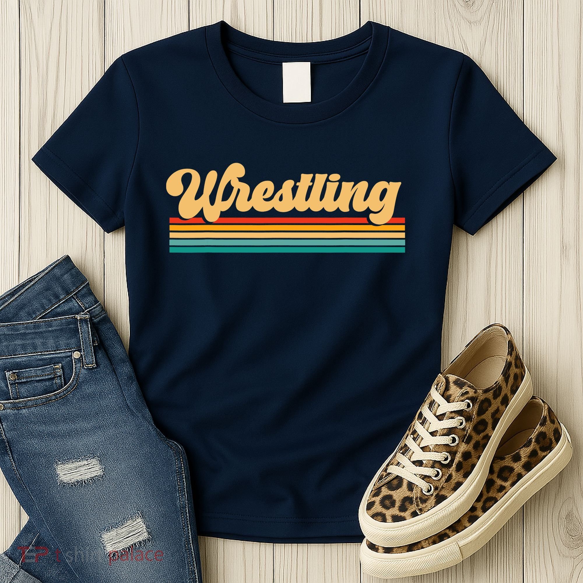 Retro Wrestling Wrestling Women's T-Shirt