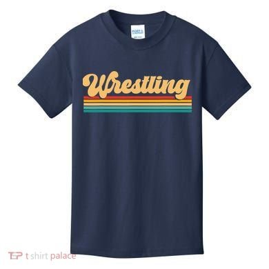 Retro Wrestling Wrestling Kids T-Shirt