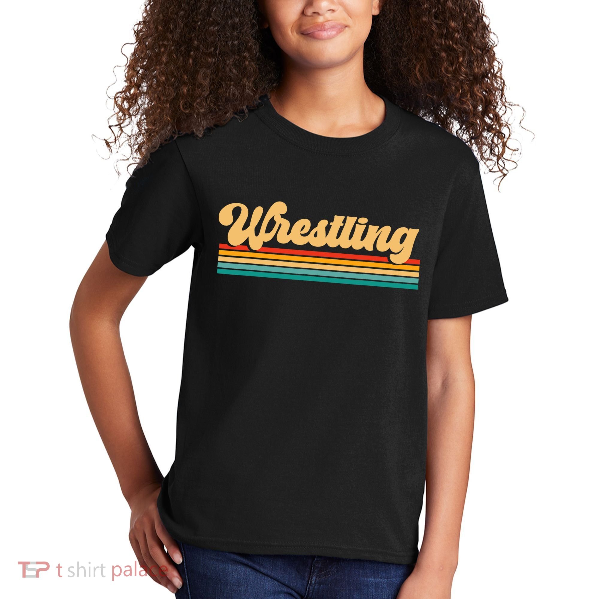 Retro Wrestling Wrestling Kids T-Shirt