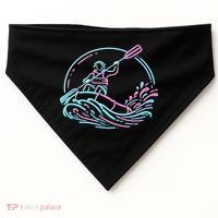 River White Water Rafting Rafter USA-Made Doggie Bandana thumb 0