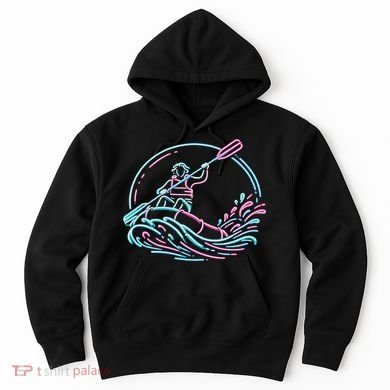 River White Water Rafting Rafter Hoodie