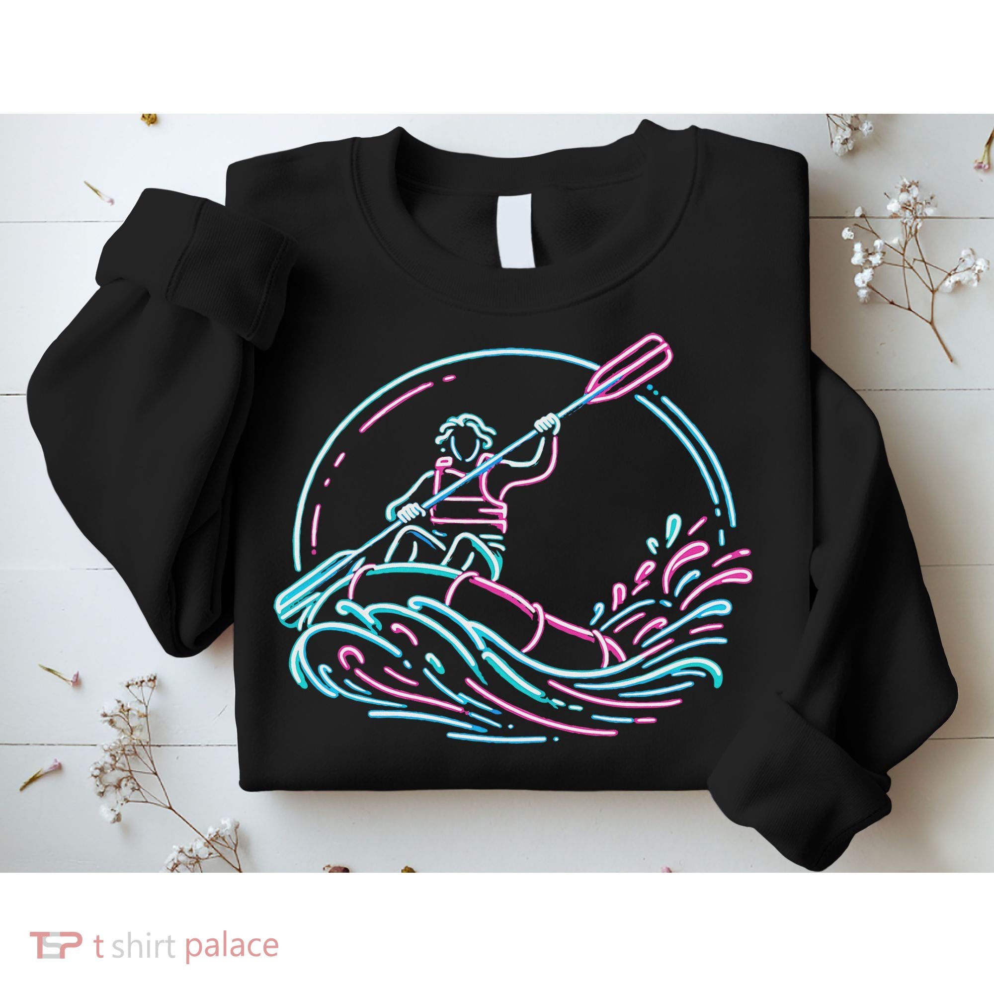 River White Water Rafting Rafter Sweatshirt