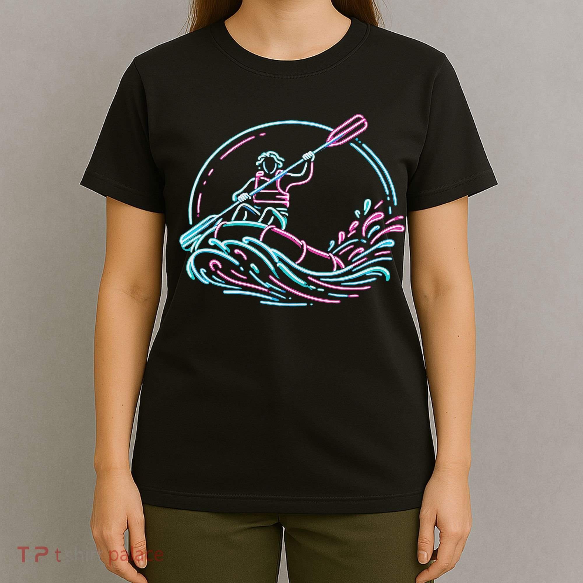 River White Water Rafting Rafter T-Shirt
