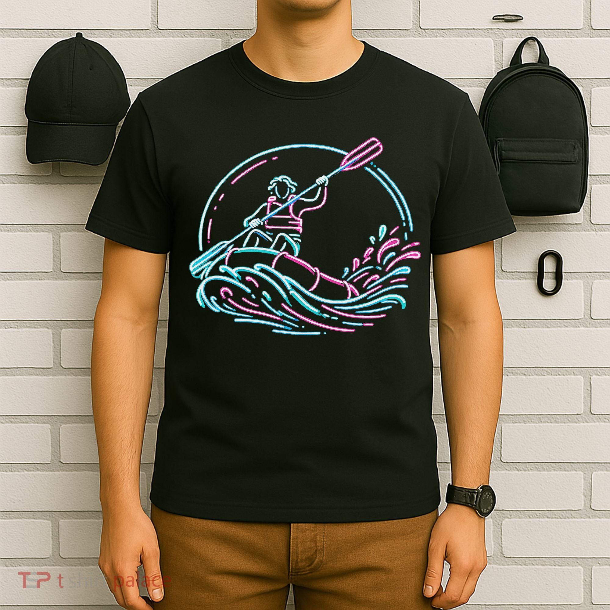 River White Water Rafting Rafter T-Shirt