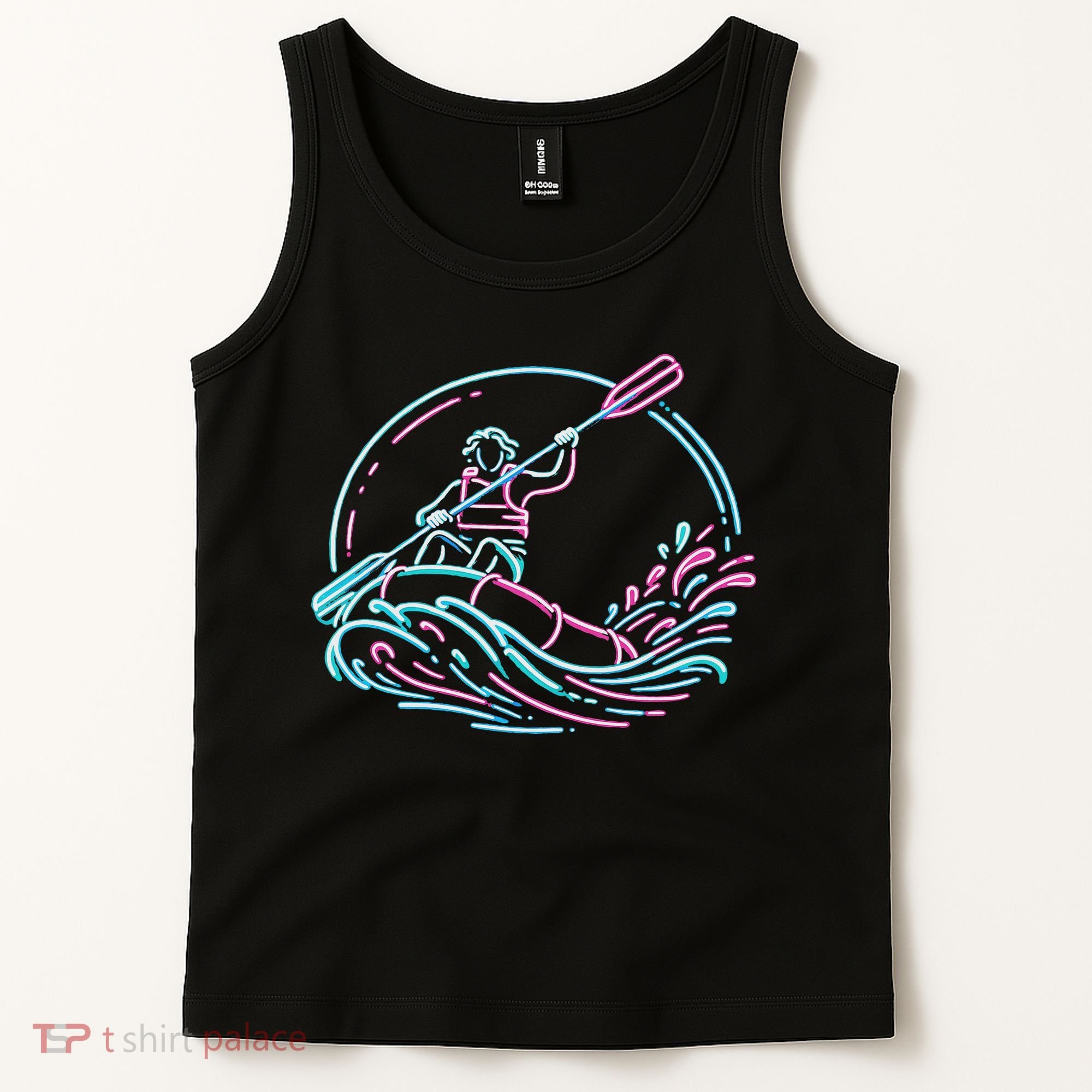 River White Water Rafting Rafter Tank Top