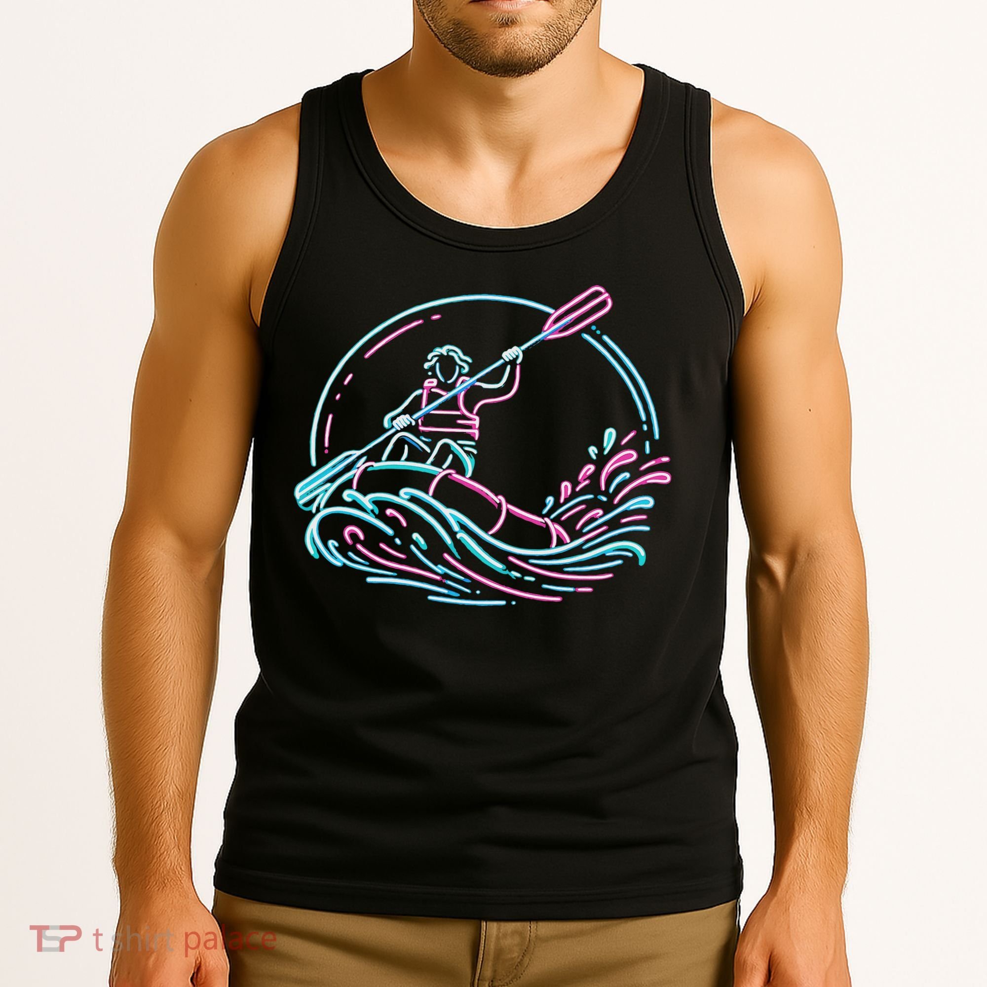 River White Water Rafting Rafter Tank Top