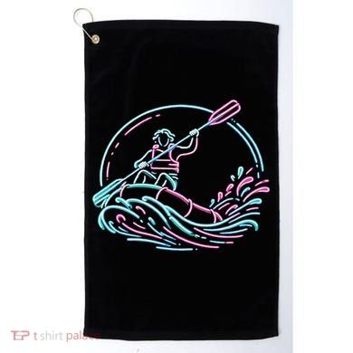River White Water Rafting Rafter Golf Towel