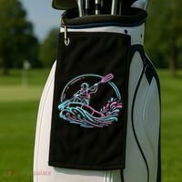 River White Water Rafting Rafter Golf Towel thumb 2