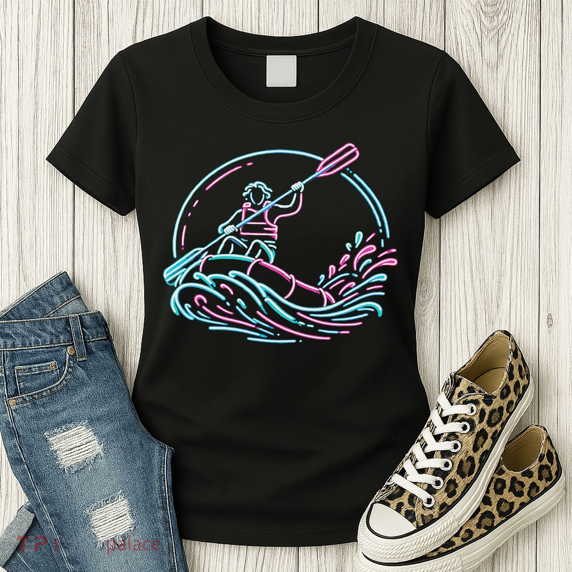 River White Water Rafting Rafter Women's T-Shirt