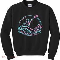River White Water Rafting Rafter Kids Sweatshirt thumb 0