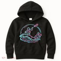 River White Water Rafting Rafter Kids Hoodie thumb 0
