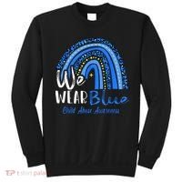 Rainbow We Wear Child Abuse Awareness Sweatshirt thumb 0