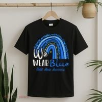 Rainbow We Wear Child Abuse Awareness T-Shirt thumb 2