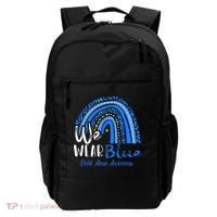 Rainbow We Wear Child Abuse Awareness Backpack thumb 0
