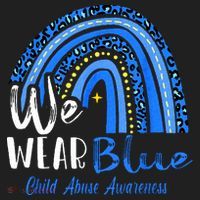 Rainbow We Wear Child Abuse Awareness Beanie thumb 2