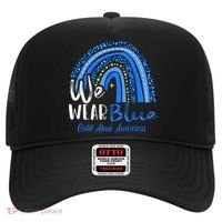 Rainbow We Wear Child Abuse Awareness Hat thumb 0