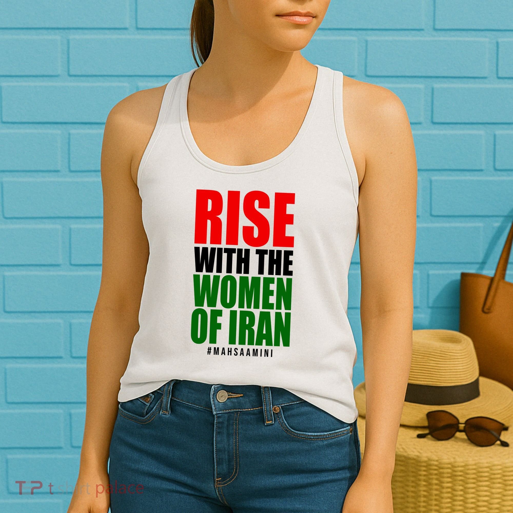 Rise With Women Of Iran Masha Amini Women's Tank Top