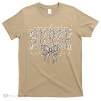 Retro Wildflower Wound Care Nurse Coquette Bow WOCN Nursing T-Shirt thumb 0