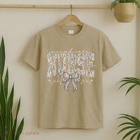 Retro Wildflower Wound Care Nurse Coquette Bow WOCN Nursing T-Shirt thumb 2