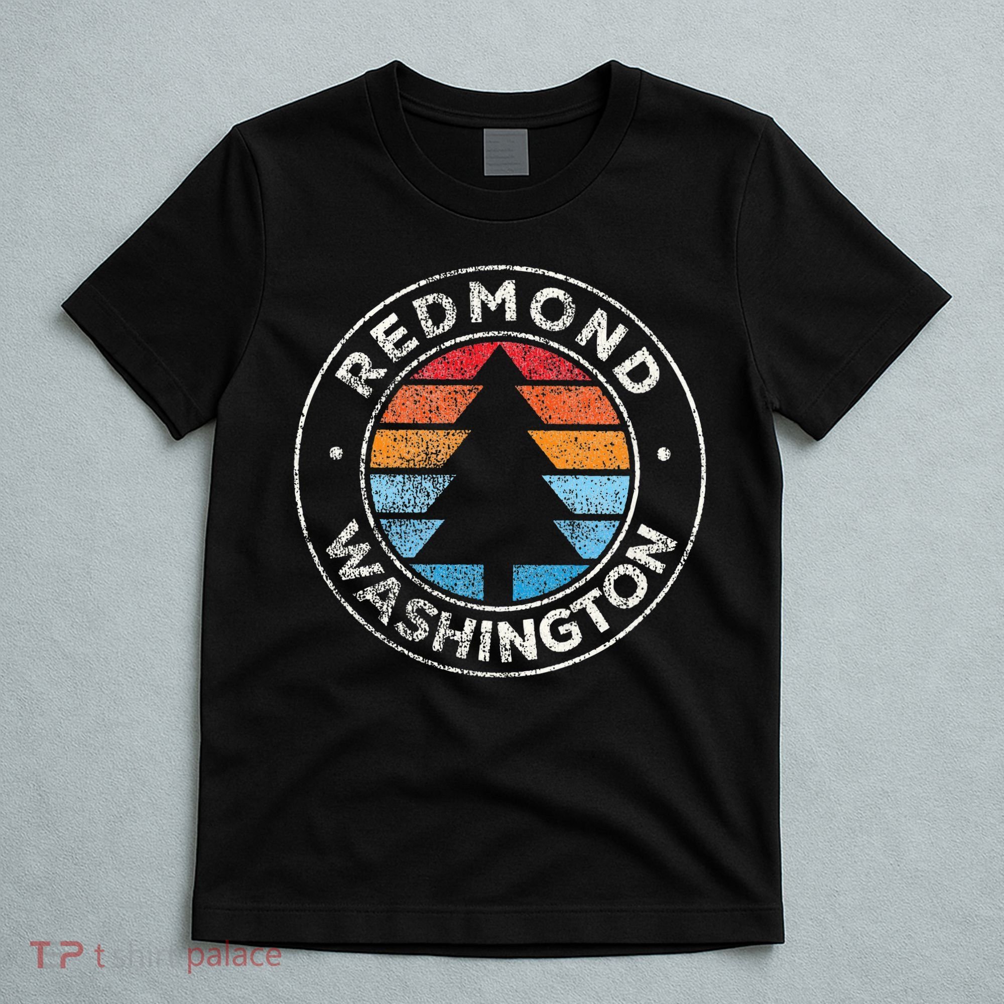 Redmond Washington Wa Vintage Graphic Retro 70s T-Shirt
