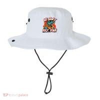 Retro We WonT Back Down Blue And Orange Gator Bucket Hat thumb 0