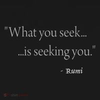 Rumi What You Seek Is Seeking You Women's Hoodie thumb 2