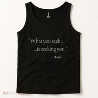 Rumi What You Seek Is Seeking You Tank Top thumb 2