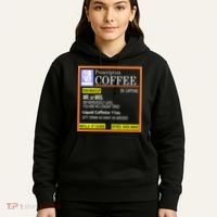 Rx Prescription Coffee Dr Caffeine Funny Hoodie thumb 5