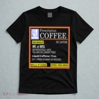 Rx Prescription Coffee Dr Caffeine Funny T-Shirt thumb 5