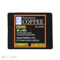 Rx Prescription Coffee Dr Caffeine Funny Mousepad thumb 0