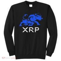 Ripple Xrp Bullrun To The Moon Cryptocurrency Coin Token Sweatshirt thumb 0