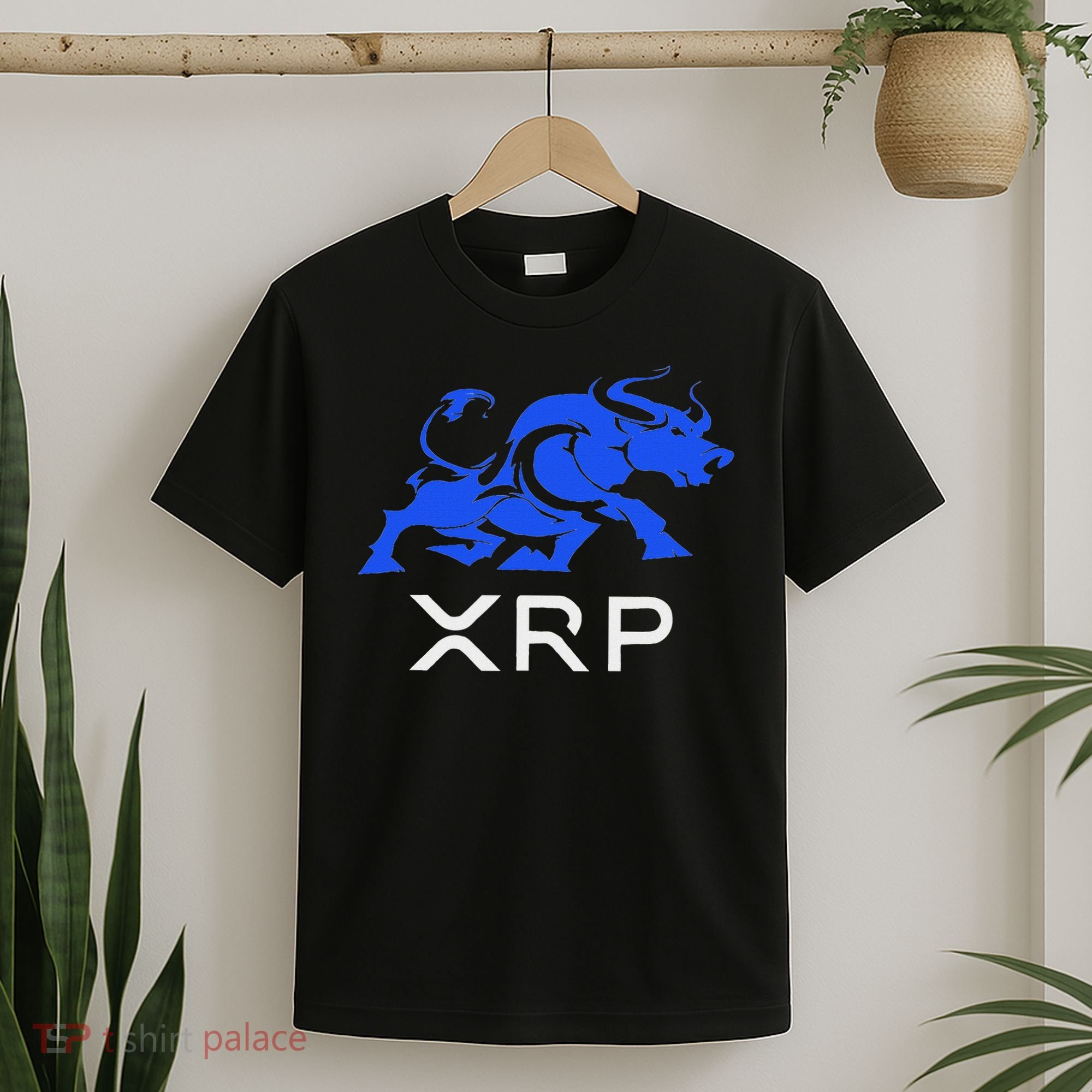 Ripple Xrp Bullrun To The Moon Cryptocurrency Coin Token T-Shirt