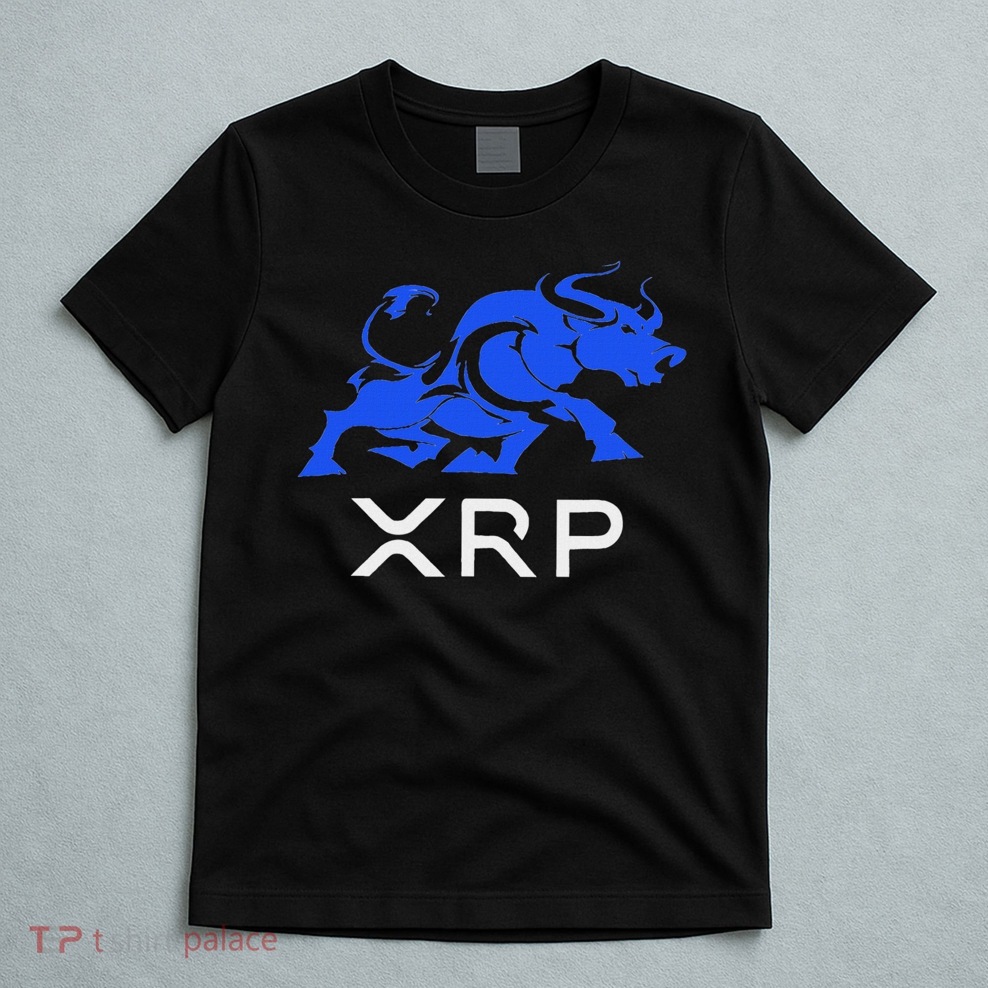 Ripple Xrp Bullrun To The Moon Cryptocurrency Coin Token T-Shirt