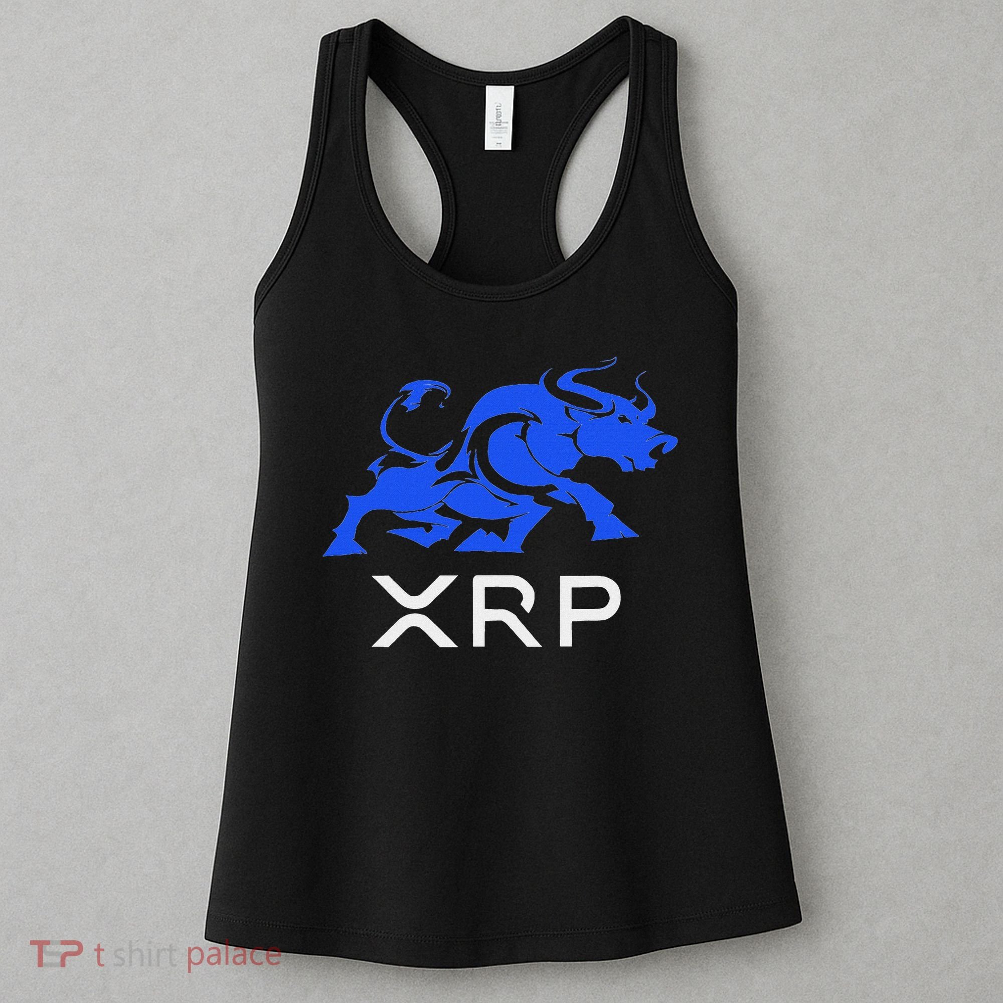 Ripple Xrp Bullrun To The Moon Cryptocurrency Coin Token Women's Tank Top