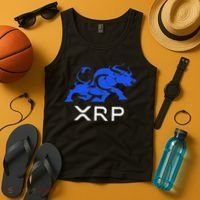 Ripple Xrp Bullrun To The Moon Cryptocurrency Coin Token Tank Top thumb 4
