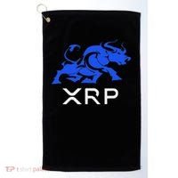 Ripple Xrp Bullrun To The Moon Cryptocurrency Coin Token Golf Towel thumb 0