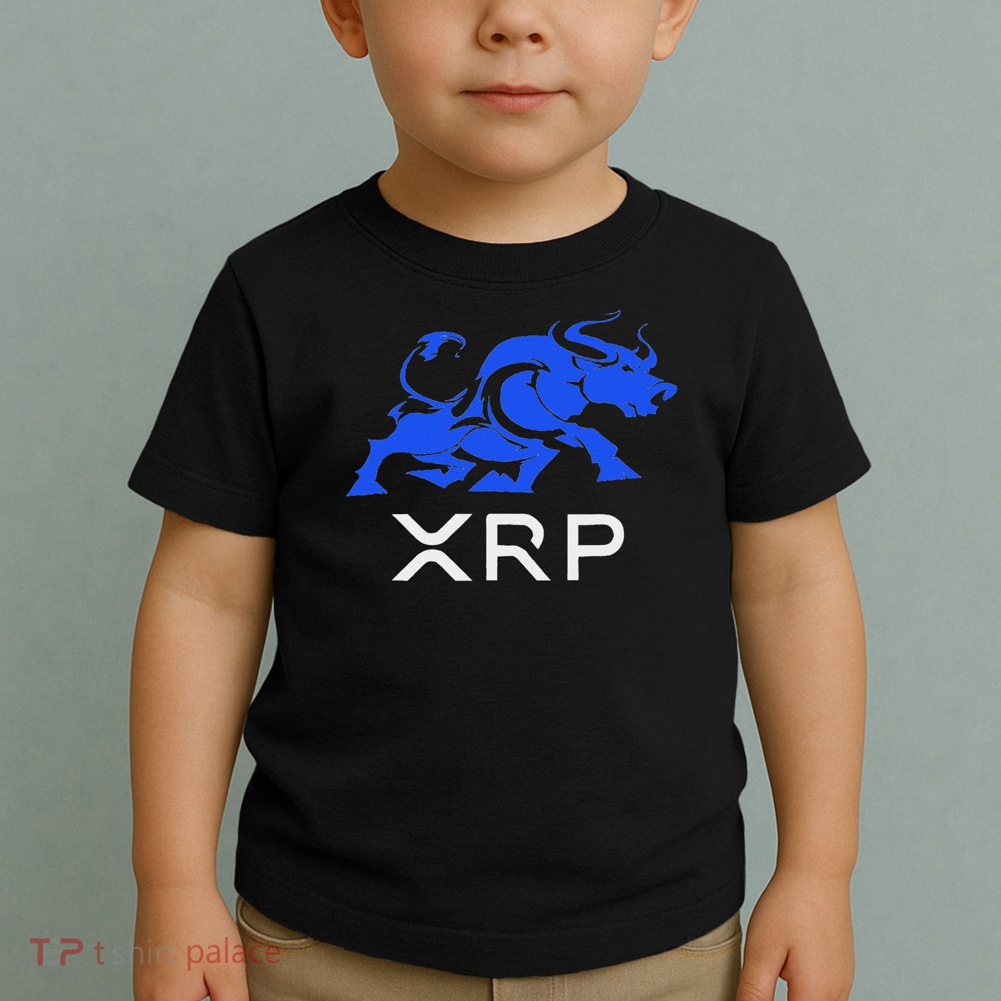 Ripple Xrp Bullrun To The Moon Cryptocurrency Coin Token Toddler T-Shirt