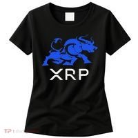 Ripple Xrp Bullrun To The Moon Cryptocurrency Coin Token Women's T-Shirt thumb 0