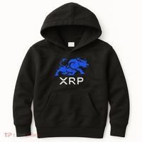 Ripple Xrp Bullrun To The Moon Cryptocurrency Coin Token Kids Hoodie thumb 0