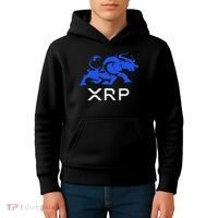 Ripple Xrp Bullrun To The Moon Cryptocurrency Coin Token Kids Hoodie thumb 4