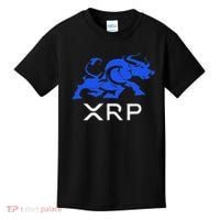 Ripple Xrp Bullrun To The Moon Cryptocurrency Coin Token Kids T-Shirt thumb 0